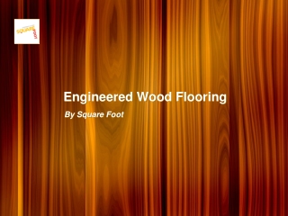 engineered wood flooring