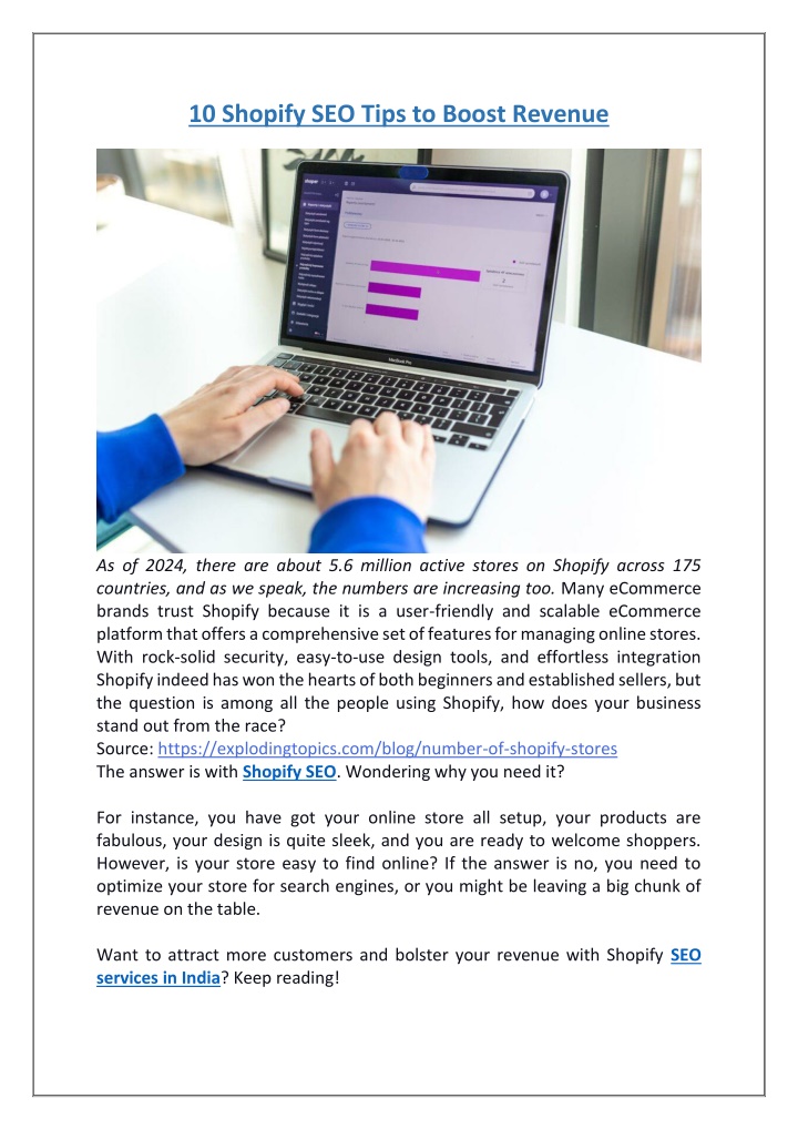 10 shopify seo tips to boost revenue