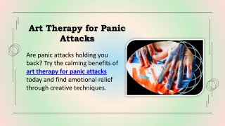 art therapy for panic attacks