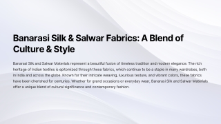 Banarasi-Silk-and-Salwar-Fabrics-A-Blend-of-Culture-and-Style.