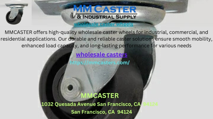 wholesale caster wheels