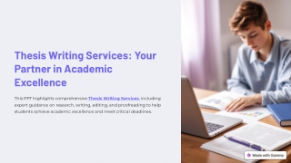 thesis writing services your partner in academic