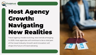 Host Agency Growth: Navigating New Realities