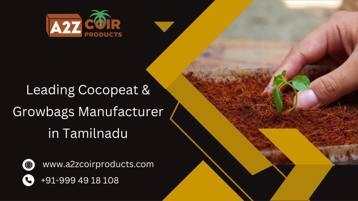 leading cocopeat growbags manufacturer