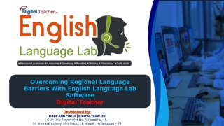 OVERCOMING REGIONAL LANGUAGE BARRIERS WITH ENGLISH LANGUAGE LAB SOFTWARE (1)