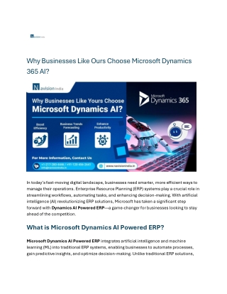 why businesses like ours choose microsoft