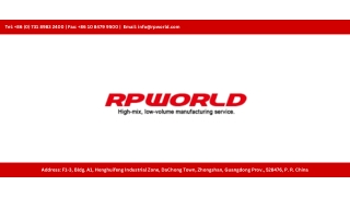 Injection Molding RPWORLD