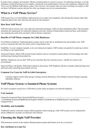 Change Your Business Interaction: The Definitive Guide to VoIP Phone Systems for