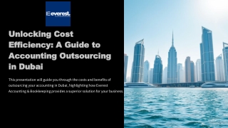 Unlocking Cost Efficiency A Guide to Accounting Outsourcing in Dubai