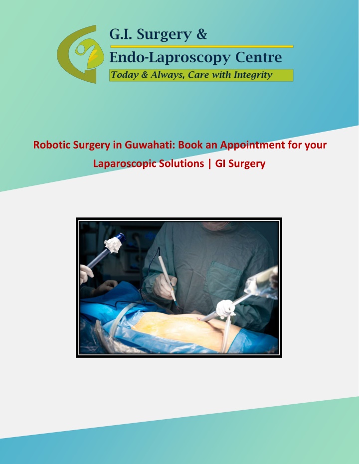 robotic surgery in guwahati book an appointment