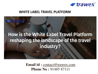 white label travel platform