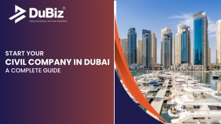 Start Your Civil Company in Dubai – A Complete Guide