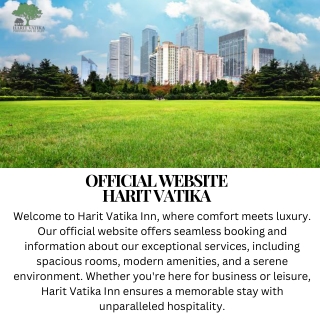 official website harit vatika