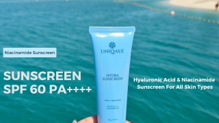 Shop Uniqaya Hydra Sunscreen SPF 60 For All Skin Types in India