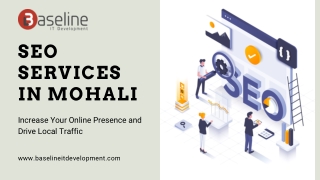 Why Choose SEO Services in Mohali for Your Business