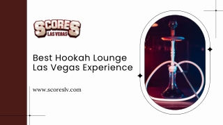 Best Hookah Lounge Las Vegas Experience