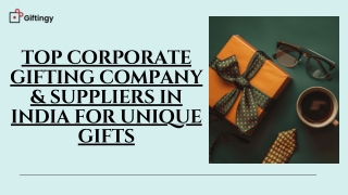 Best Corporate Gifting Company in India for Premium Business Gifts