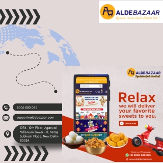 Buy Mithai online Alde Bazaar Offers Tasty & Genuine Sweets