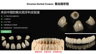 China Denture Dental lab & Zirconia Dental Crown factories