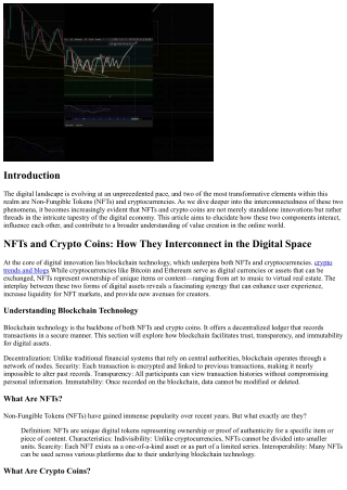 NFTs and Crypto Coins: How They Interconnect in the Digital Space