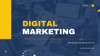 Digital Marketing Presentation