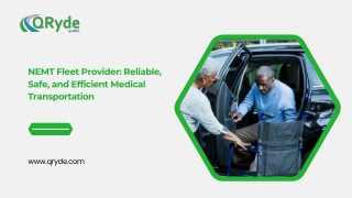 NEMT Fleet Provider Reliable, Safe, and Efficient Medical Transportation