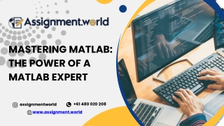 Mastering MATLAB: The Power of a MATLAB Expert