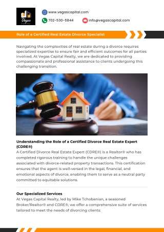 Expert Real Estate Divorce Specialist Services for Seamless Property Division