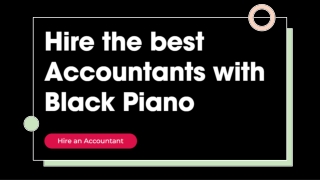 Hire an Accountant for UK Business