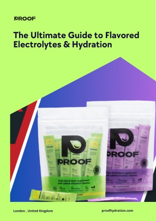 the ultimate guide to flavored electrolytes