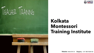 Kolkata_Montessori_Training_Institute_PPT