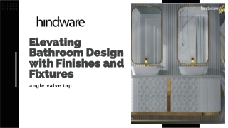 Elevating Bathroom Design with Finishes and Fixtures