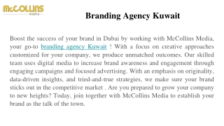 Branding Agency Kuwait