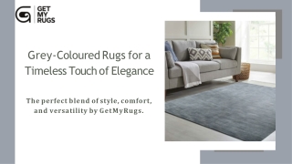 grey coloured rugs for a timeless touch of elegance