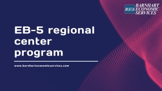 EB-5 Regional Center Program A Pathway to U.S. Residency Through Investment