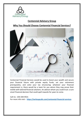 Centennial Private Equity  Investment & Growth Strategies