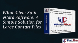 How to Divide vCard Files for Hassle-Free Backup and Migration
