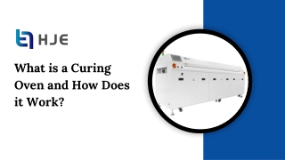 what is a curing oven and how does it work