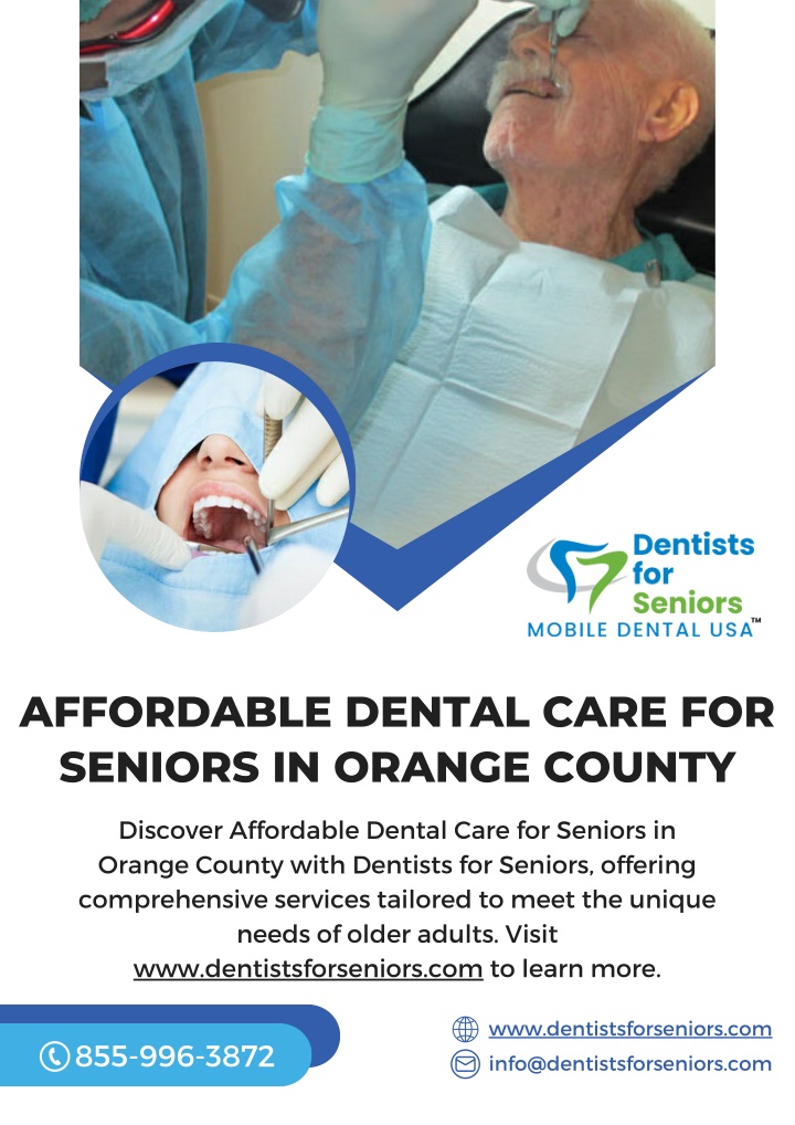 affordable dental care for seniors in orange