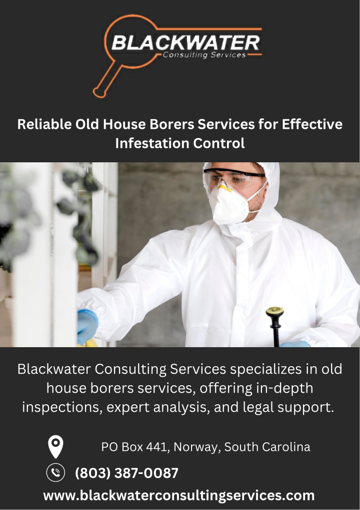 reliable old house borers services for effective