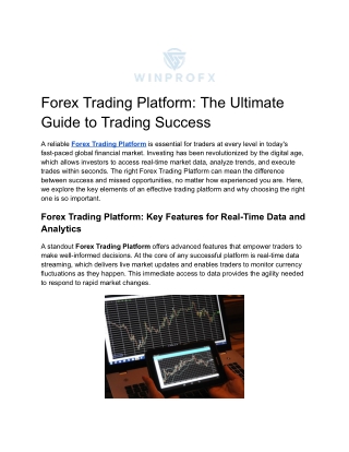 Forex Trading Platform: The Ultimate Guide to Trading Success