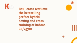 box- cross workout: the bestselling perfect hybrid boxing and cross training at