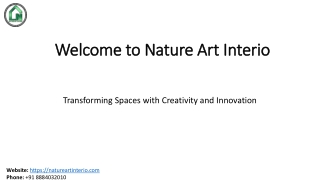 Welcome to Nature Art Interio