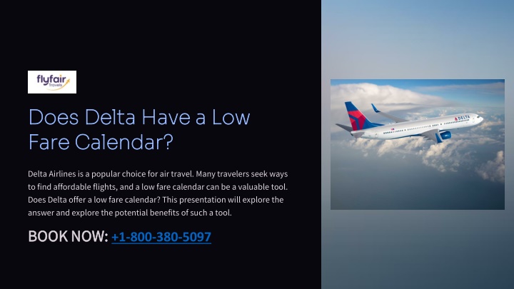 does delta have a low fare calendar