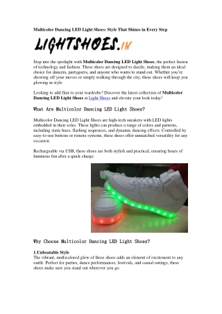 Led shoes for menlightshoes