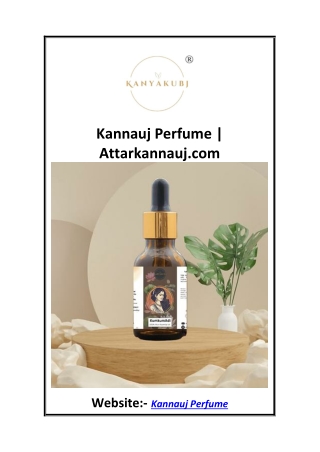 Kannauj Perfume  Attarkannauj.com