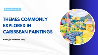 themes commonly explored in caribbean paintings