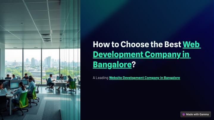 how to choose the best web development company