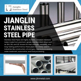 jianglin jianglin stainless stainless steel pipe