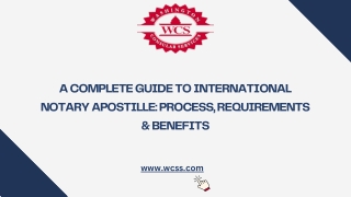 A Complete Guide to International Notary Apostille: Process, Requirements & Bene
